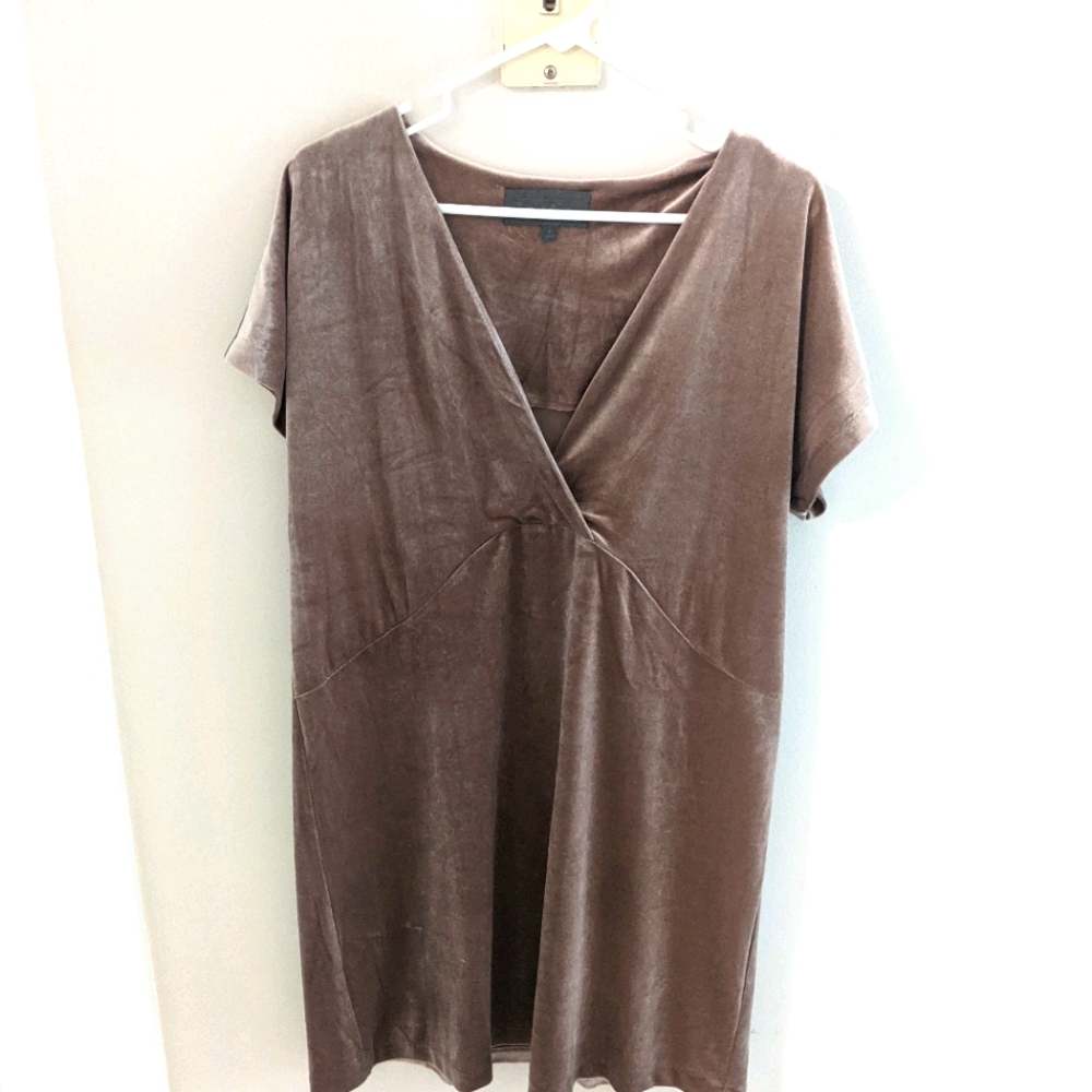 Velvet Anthropologie Dress